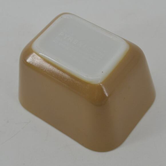 Vintage PYREX Refrigerator Dish 501 B Fridgie Sandlewood - Picture 12 of 13
